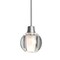 Besa Lighting Boca 3 Cord Pendant, Clear, Satin Nickel Finish, 1x35W Halogen 1XT-BOCA3CL-SN - alternate 1